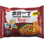 Demae Ramen Beef Flavor Instant Noodles 100 g Japanese Ramen by NISSIN