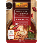 Base de Sopa Tom Yum LEE KUM KEE, Tailandesa Concentrada Picante y Ácida 80 g