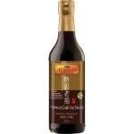 LEE KUM KEE Salsa de Soja Oscura Premium Hong Kong, Soja No Transgénica, Sabor Umami Intenso 500ml