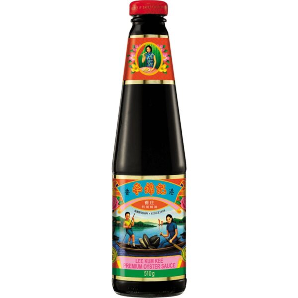 Premium Oyster Sauce LEE KUM KEE 510 g Authentic Hong Kong Style High Oyster Extract Asian Cooking Sauce
